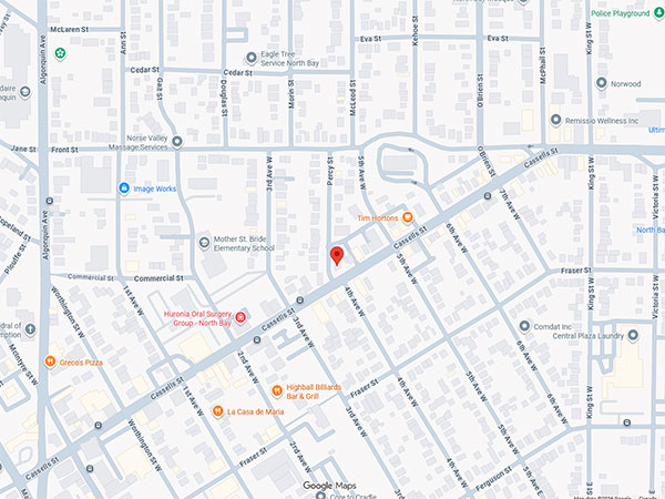 Map preview graphic showing our office location